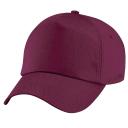 Beechfield Unisex Plain Original 5 Panel Baseball Cap (Pack of 2) Orange One Size