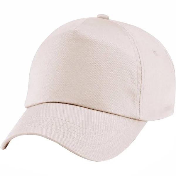 Beechfield Unisex Plain Original 5 Panel Baseball Cap (Pack of 2) Orange One Size