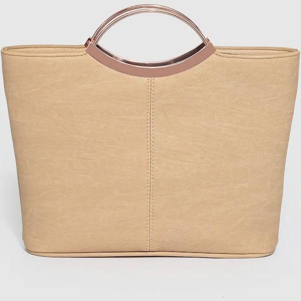 Beige Jessie Clutch Bag