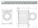 Beko BFL8510W 8.5kg Front Load Washing Machine