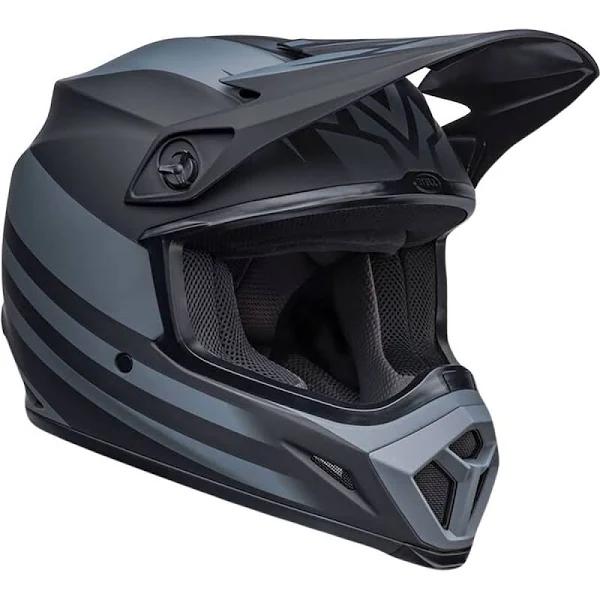 Bell Helmets MX-9 MIPS Disrupt Helmet (Large, Matte Black/Charcoal)