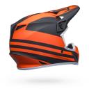 Bell Helmets MX-9 MIPS Disrupt Helmet (Large, Matte Black/Orange)