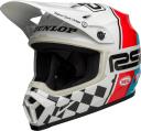 Bell Helmets MX-9 MIPS RSD The Rally Helmet (Medium, Gloss White/Black)