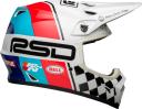 Bell Helmets MX-9 MIPS RSD The Rally Helmet (Medium, Gloss White/Black)