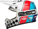Bell Helmets MX-9 MIPS RSD The Rally Helmet (Medium, Gloss White/Black)