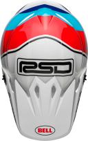 Bell Helmets MX-9 MIPS RSD The Rally Helmet (Medium, Gloss White/Black)