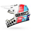 Bell Helmets MX-9 MIPS RSD The Rally Helmet (Medium, Gloss White/Black)