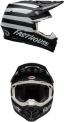 Bell Moto-9 MIPS Fasthouse Signia Helmet - Black/White - M