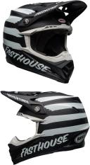 Bell Moto-9 MIPS Fasthouse Signia Helmet - Black/White - M