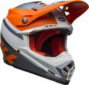 Bell Moto-9 MIPS Prophecy Matte Helmet - Orange/Black/Grey - L