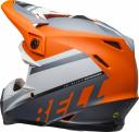 Bell Moto-9 MIPS Prophecy Matte Helmet - Orange/Black/Grey - L