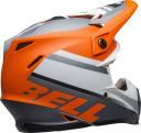 Bell Moto-9 MIPS Prophecy Matte Helmet - Orange/Black/Grey - L