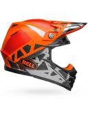 Bell Moto-9 MIPS Tremor Motocross Helmet - Black Orange Chrome