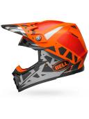 Bell Moto-9 MIPS Tremor Motocross Helmet - Black Orange Chrome