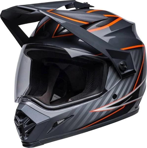 Bell MX-9 Adventure - Dalton Gloss Black Orange XXL
