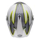 Bell MX-9 Adventure Dalton MIPS Helmet Large White/Hi-Viz Yellow