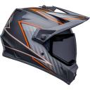 Bell MX-9 Adventure Dalton MIPS Helmet Large White/Hi-Viz Yellow