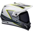 Bell MX-9 Adventure Dalton MIPS Helmet Medium White/Hi-Viz Yellow