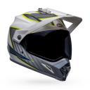 Bell MX-9 Adventure Dalton MIPS Helmet Small White/Hi-Viz Yellow