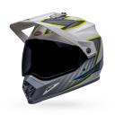Bell MX-9 Adventure Dalton MIPS Helmet Small White/Hi-Viz Yellow