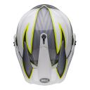 Bell MX-9 Adventure MIPS Helmet (Dalton Gloss White/Hi-Viz Yellow - 2X-Large)