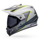 Bell MX-9 Adventure MIPS Helmet (Dalton Gloss White/Hi-Viz Yellow - 2X-Large)