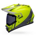 Bell MX-9 Adventure MIPS Helmet (Dash Hi-Viz Yellow/Gray - XX-Large)