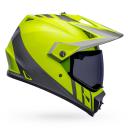 Bell MX-9 Adventure MIPS Helmet (Dash Hi-Viz Yellow/Gray - XX-Large)
