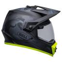 Bell MX-9 Adventure Stealth Camo MIPS Helmet X-Large Matte Black/Hi-Vi