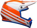 Bell MX-9 Disrupt MIPS Helmet Small White/Orange