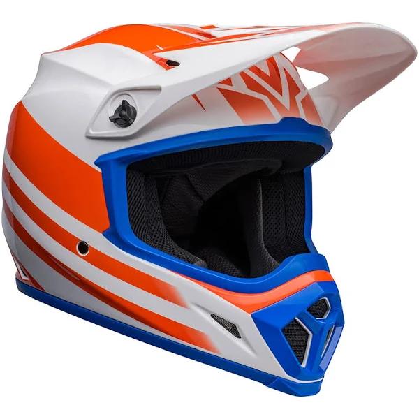 Bell MX-9 Disrupt MIPS Helmet Small White/Orange
