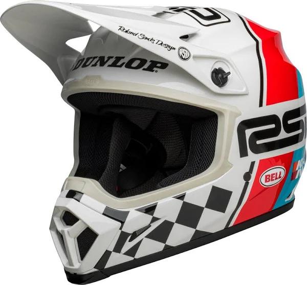 Bell MX-9 MIPS Helmets Black/White RSD The Rally / 2X-Large