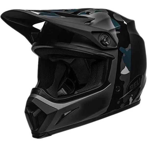 Bell MX-9 MIPS Presence Black/Titanium/Camo Helmets