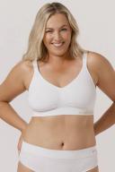Bella Bodies Ultimate Adjustable Bamboo Crop Bra 2 Pack in Emerald & Wine Small