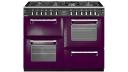 Belling 1100mm Colour Boutique Deluxe Dual Fuel Range Cooker - Wild Berry
