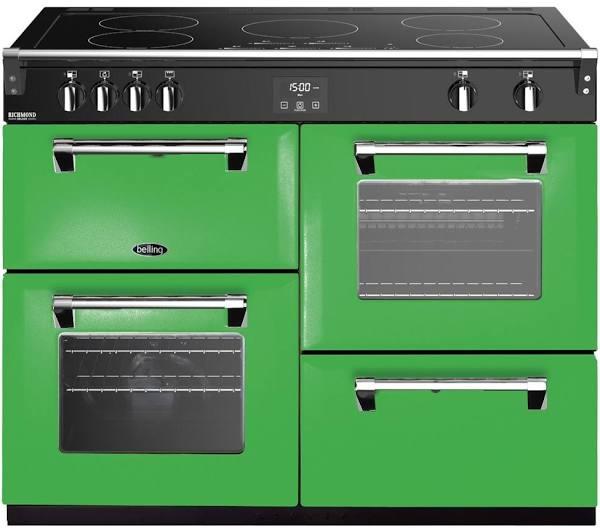 Belling 1100mm Colour Boutique Deluxe Induction Range Cooker - Rolling Countryside