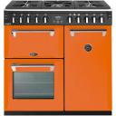 Belling 900mm Colour Boutique Deluxe Induction Range Cooker - Floral Burst