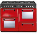 Belling 900mm Richmond Deluxe Dual Fuel Range Cooker - Red