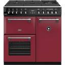 Belling 900mm Richmond Deluxe Dual Fuel Range Cooker - Red