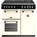 Belling 900mm Richmond Deluxe Dual Fuel Range Cooker - Red