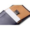 Bellroy Leather Note Sleeve Wallet Navy - RFID