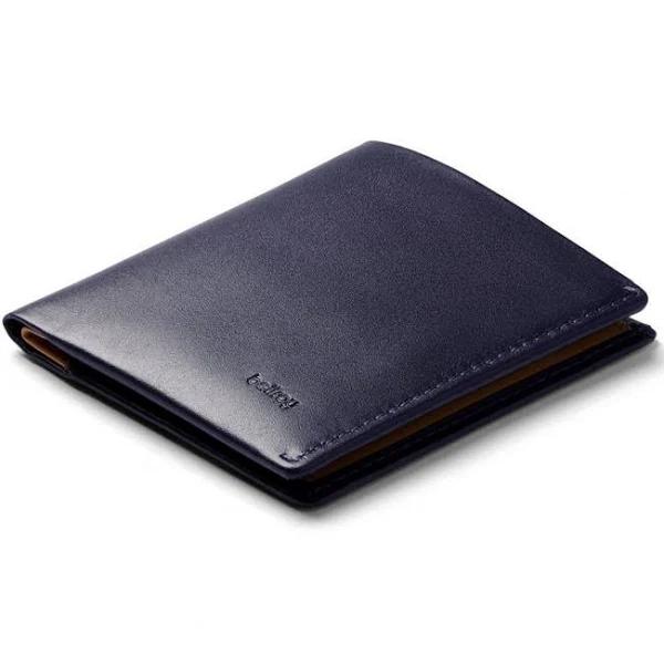 Bellroy Leather Note Sleeve Wallet Navy - RFID