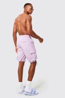 Belt Front Cargo Short with Toggle