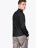 Ben Sherman LS Oxford Shirt Barely Black
