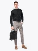 Ben Sherman LS Oxford Shirt Barely Black