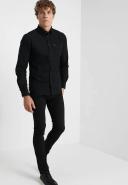 Ben Sherman LS Oxford Shirt Barely Black