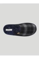 Ben Sherman - Men's Blue Slippers - Amangiri Check Mules - Size 41/42 at The Iconic