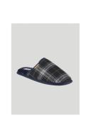 Ben Sherman - Men's Blue Slippers - Amangiri Check Mules - Size 43/44 at The Iconic