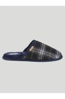 Ben Sherman - Men's Blue Slippers - Amangiri Check Mules - Size 43/44 at The Iconic