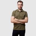 Ben Sherman Men's Signature Camouflage Green 100% Cotton Polo Shirt Large / Green
